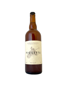 Bière Piquette 2022 Vieillie en barrique 75 cl Brasserie Veyrat