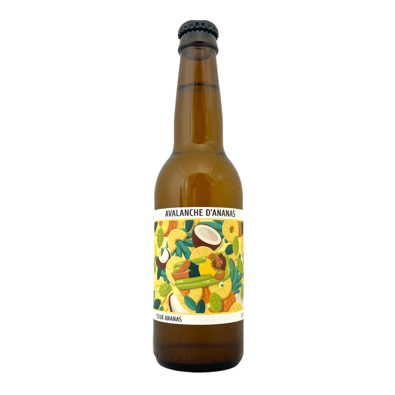 Bière Avalanche d'Ananas Sour 33 cl Brasserie Flore
