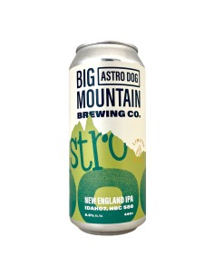 Bière Astro Dog NEIPA 44 cl Brasserie Big Mountain Brewing Company