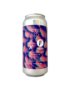 Bière The Perfect Circle DDH IPA 44 cl Brasserie Track Brewing Company Frontaal Barth-Haas