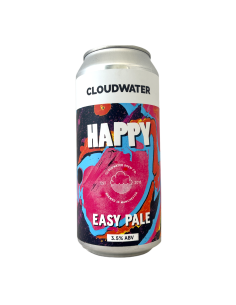 Bière Happy Easy NE Pale Ale 44 cl Brasserie Cloudwater Brew Co