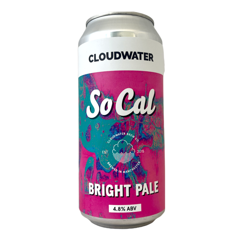 Bière SoCal Bright Pale Ale 44 cl Brasserie Cloudwater Brew Co