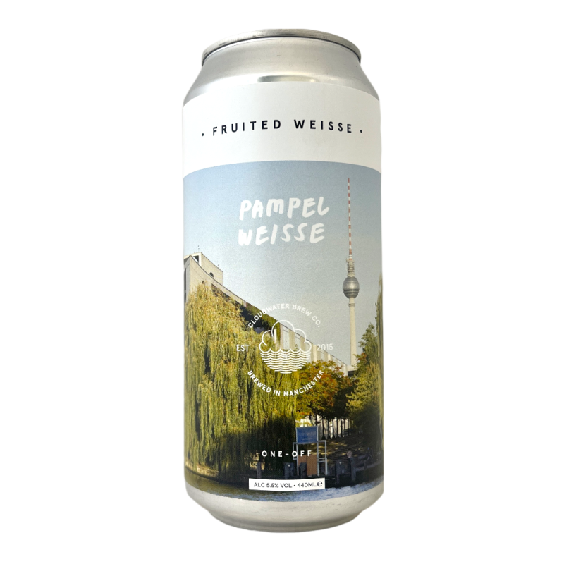 Bière Pampel Weisse Fruited Wheat Beer 44 cl Brasserie Cloudwater Brew Co