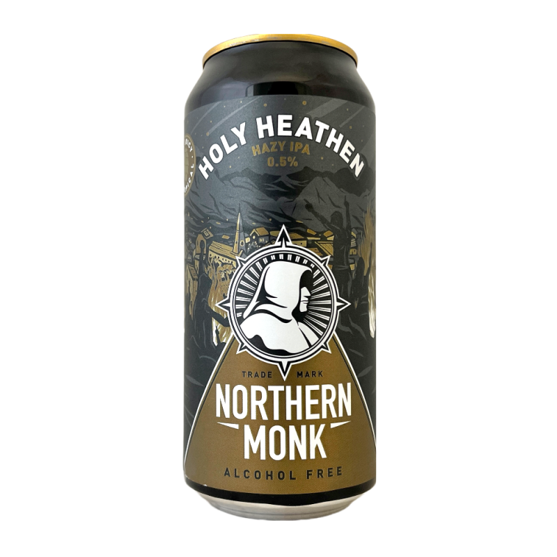 Bière Holy Heathen Alcohol-Free Hazy IPA 44 cl Brasserie Northern Monk Brew Co