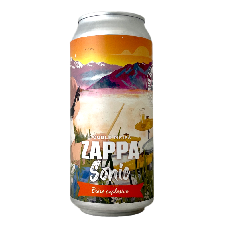 Bière Zappa Sonic Double NEIPA 44 cl Brasserie Piggy Brewing