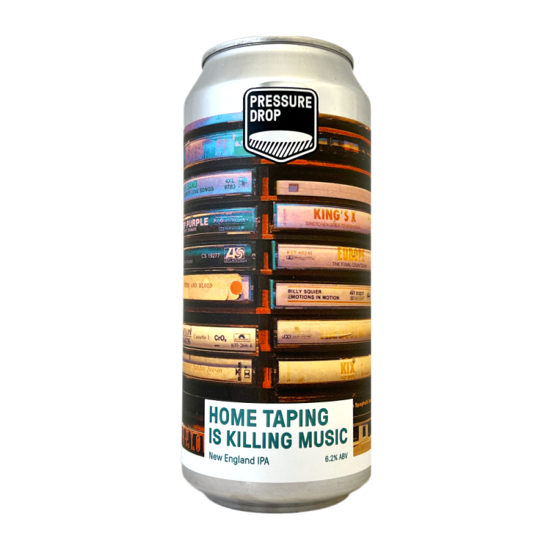 Bière Home Taping Is Killing Music NE IPA 44 cl Brasserie Pressure Drop Brewing