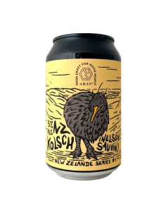 Bière NZ Kölsch 33 cl Brasserie Arav' Craft Brewery