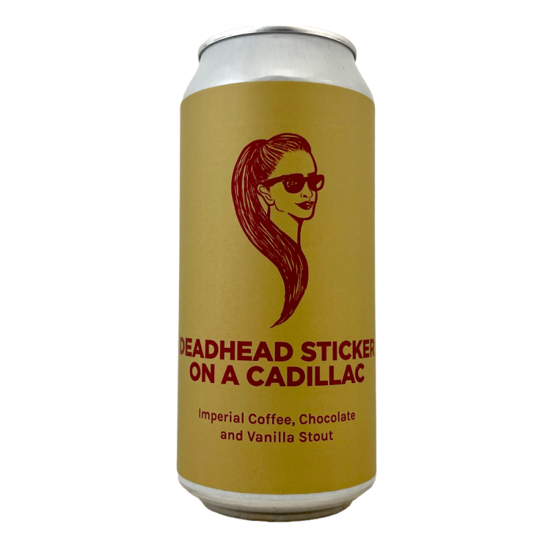 Bière Deadhead Sticker On A Cadillac Imperial Stout 44 cl Brasserie Pomona Island Brewing Company