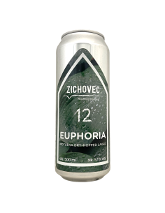 Bière Euphoria 12 Dry Hopped Lager 50 cl Brasserie Zichovec