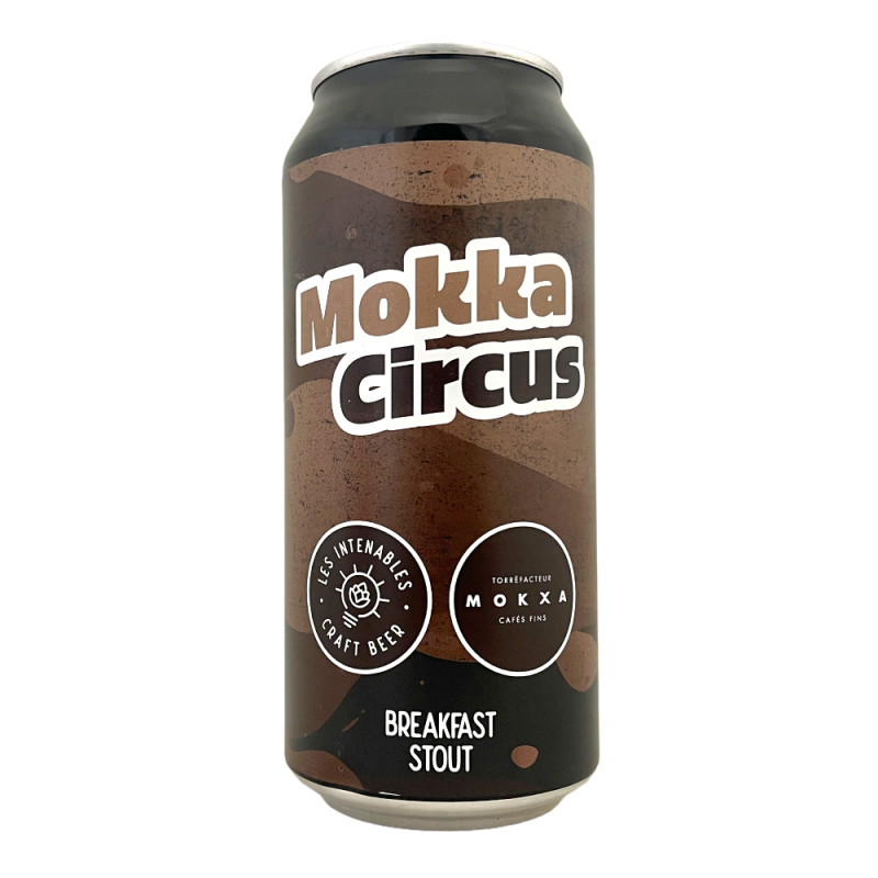Bière Mokka Circus Breakfast Stout 44 cl Brasserie Les Intenables Craft Beer