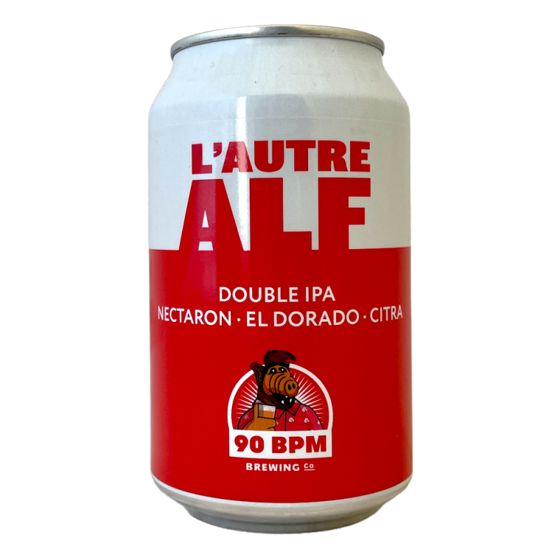 Bière L'Autre Alf New England DIPA 33 cl Brasserie 90 BPM Brewing Co