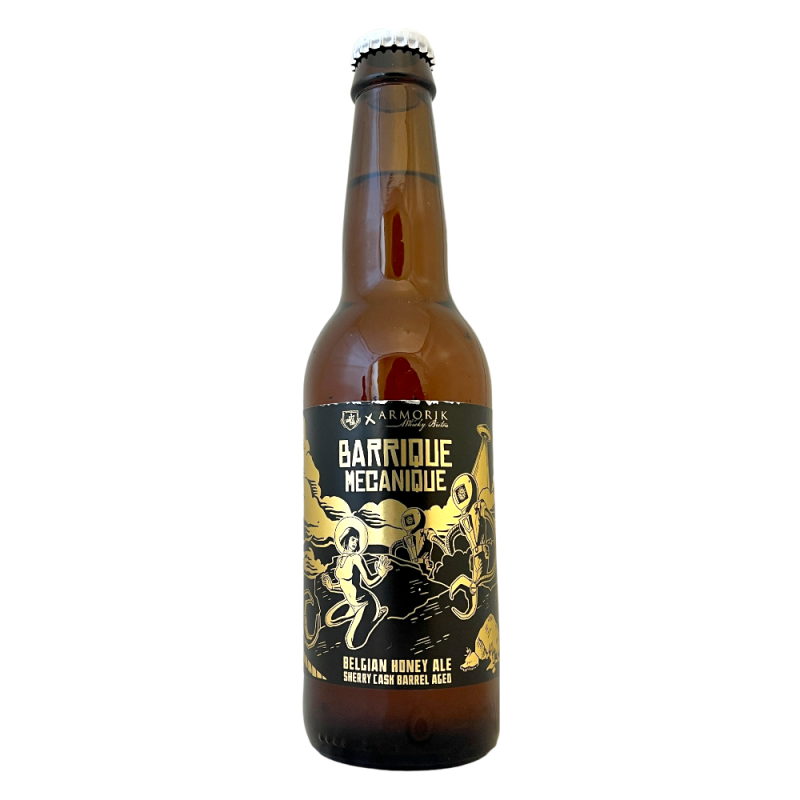 Bière Barrique Mécanique Belgian Honey Ale BA 33 cl Brasserie Sainte Cru