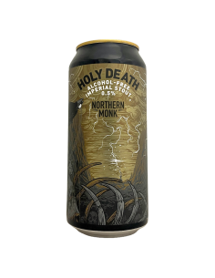 Bière Holy Death Alcohol-Free Stout 44 cl Brasserie Northern Monk Brew Co