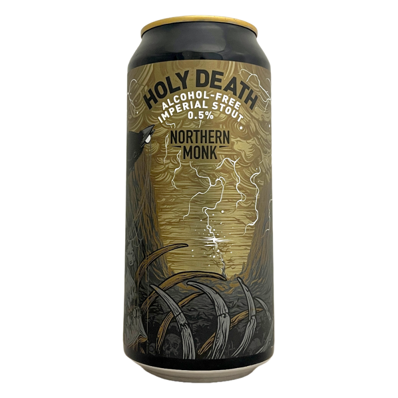 Bière Holy Death Alcohol-Free Stout 44 cl Brasserie Northern Monk Brew Co
