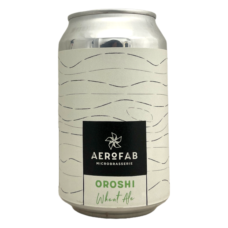 Bière Oroshi Wheat Ale 33 cl Brasserie Aerofab