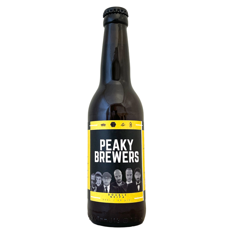 Bière Brasserie Arav' Craft Brewery Peaky Brewers Double NEIPA Collaboration 33 cl