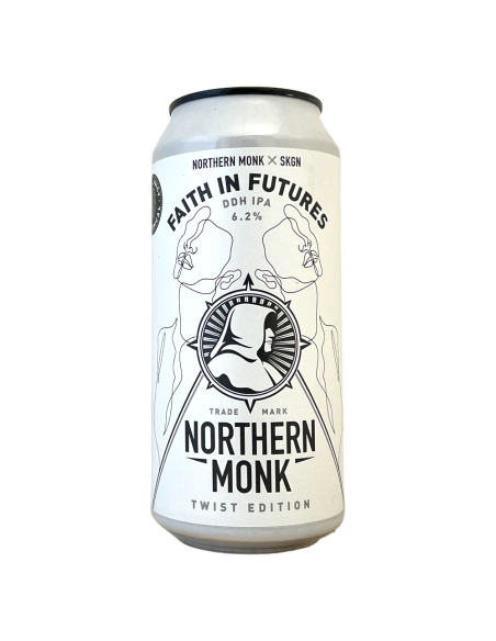 Brasserie Northern Monk Brew Co Bière Faith In Futures SKGN DDH IPA 44 cl