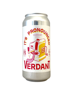 Brasserie Verdant Brewing Bière It's Pronounced Verdant IPA 44 cl