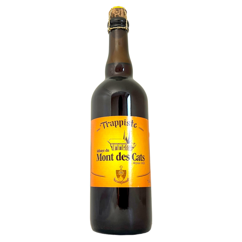 Bière Brasserie Abbaye Mont Des Cats Ambrée Trappiste 75 cl