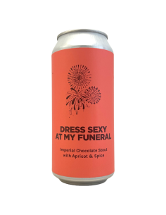 Pomona Island Brew Co Bière Dress Sexy At My Funeral Imperial Stout 44 cl