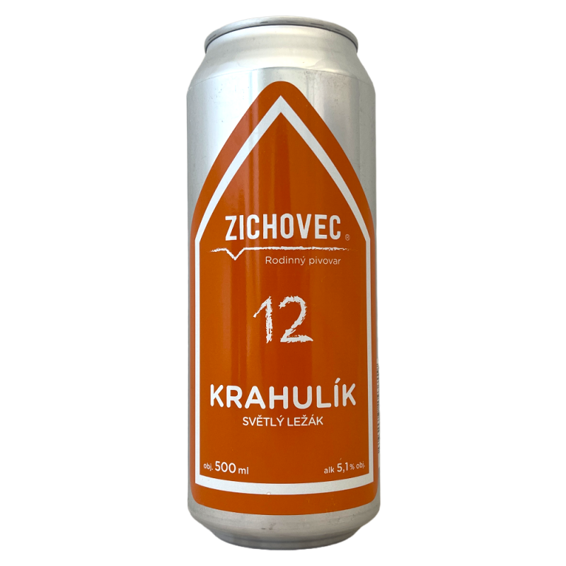 Brasserie Pivovar Zichovec Bière Krahulik 12 Czech Pilsner 50 cl