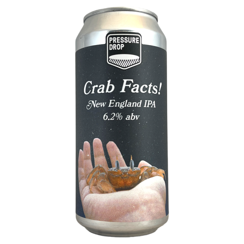 Brasserie Pressure Drop Brewing Bière Crab Facts! NE IPA 44 cl