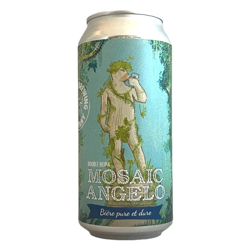 Brasserie Piggy Brewing Company Bière Mosaic Angelo Double NEIPA 44 cl