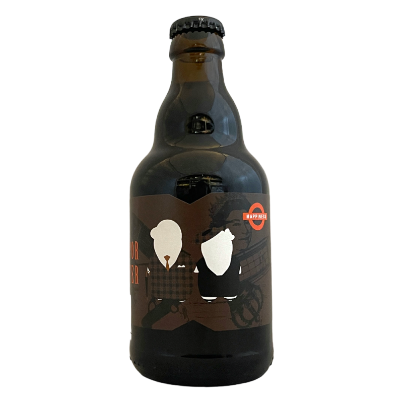 Brasserie Mappiness Bière English Porter 33 cl