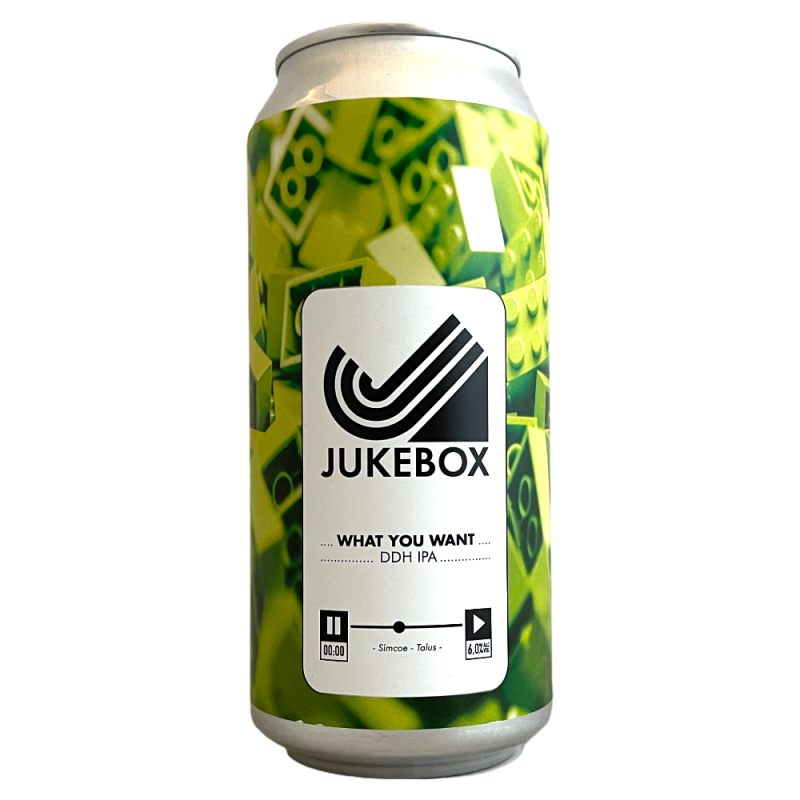 Brasserie Jukebox Bière What You Want DDH IPA 44 cl
