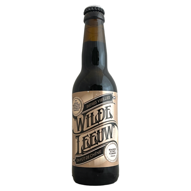 Wild Leeuw Brasserie du Pays Flamand Bière Russian Imperial Stout Armagnac Et Bourbon 2022 33 cl