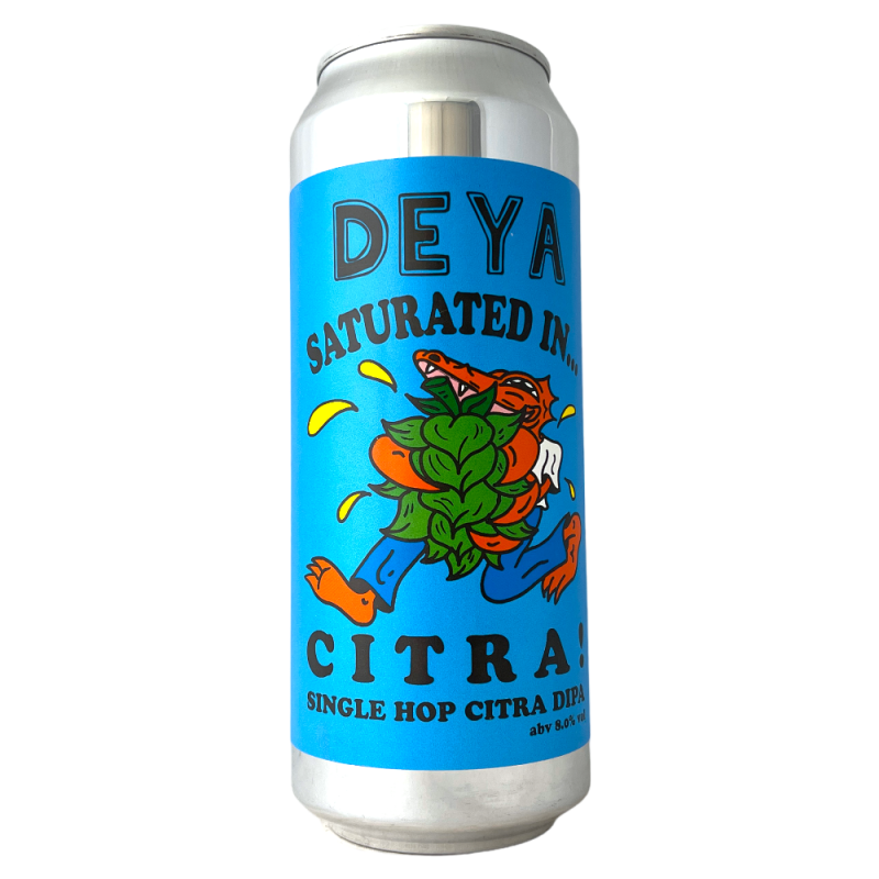 Brasserie DEYA Brewery Bière Saturated In Citra NE DIPA 50 cl