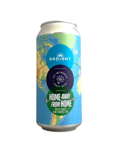 Brasserie Les Intenables Craft Beer Radiant Beer Co Bière Home Away From Home DDH DIPA 44 cl