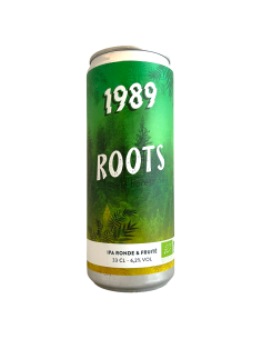 Brasserie 1989 Brewing Bière Roots IPA Bio 33 cl