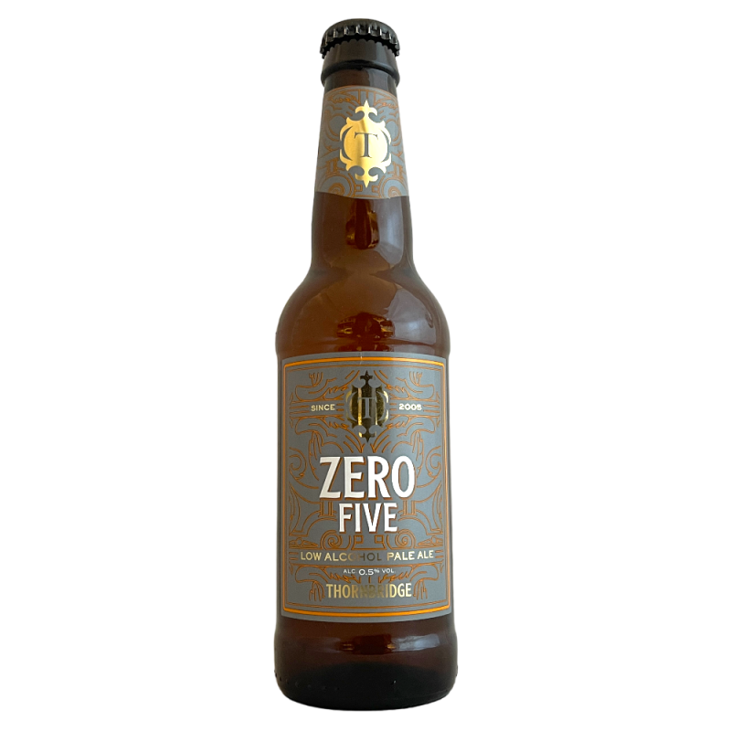 Brasserie Thornbridge Brewery Bière Zero Five Low Alcohol Pale Ale 33 cl