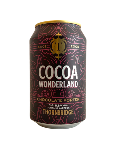 Brasserie Thornbridge Brewery Bière Cocoa Wonderland Chocolate Porter 33 cl
