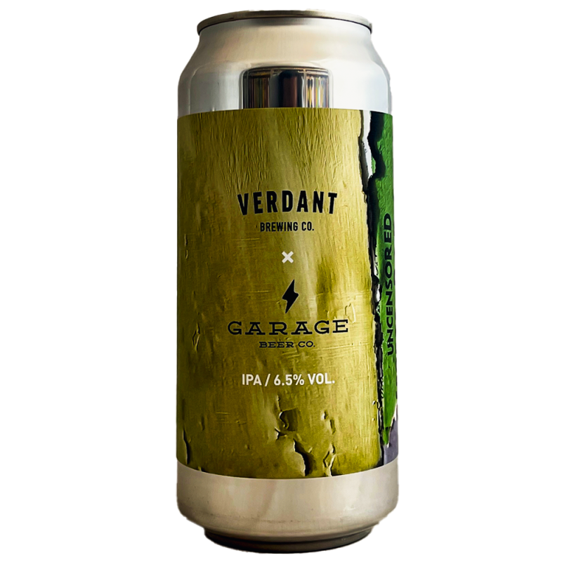 Brasserie Verdant Brewing Garage Beer Co Bière Uncensored Sports Parade IPA 44 cl