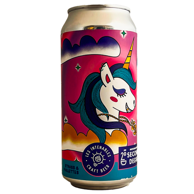 Les Intenables - Strass & Paillettes DDH NEIPA 44 cl - Bieronomy