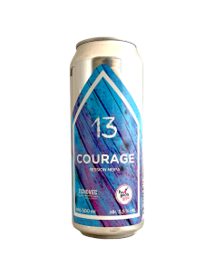 Brasserie Zichovec Pink Boots Brew Bière Courage 13 Session NEIPA 50 cl