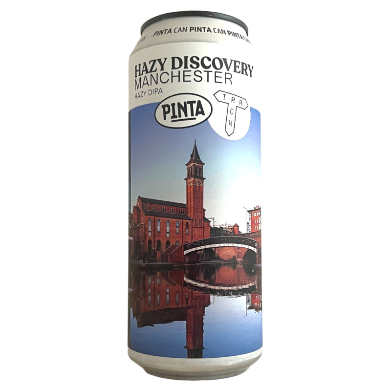 Brasserie Browar PINTA Track Brewing Bière Hazy Discovery Manchester DIPA 50 cl