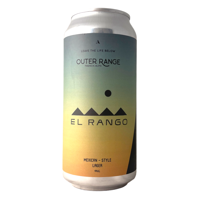 Brasserie Outer Range French Alps Brewing Bière El Rango Mexican Lager 44 cl