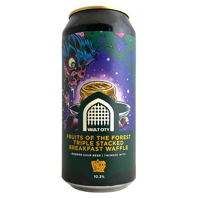 Brasserie Vault City Brewing Bière Fruits of the Forest Triple Stacked Breakfast Waffle 44 cl
