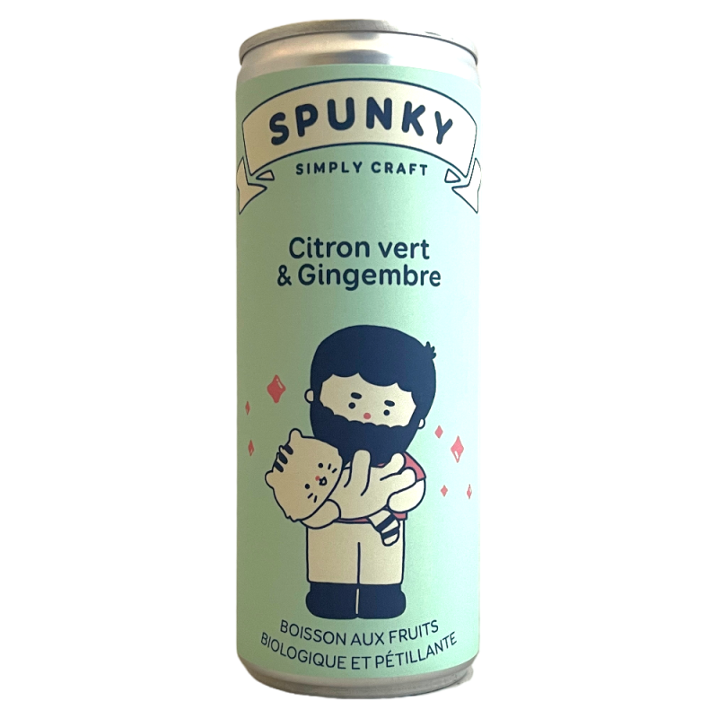 Spunky Citron Vert & Gingembre 25 cl