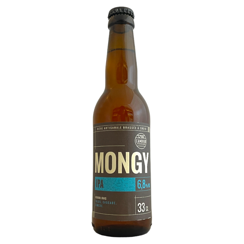Brasserie Cambier Bière Mongy IPA 33 cl