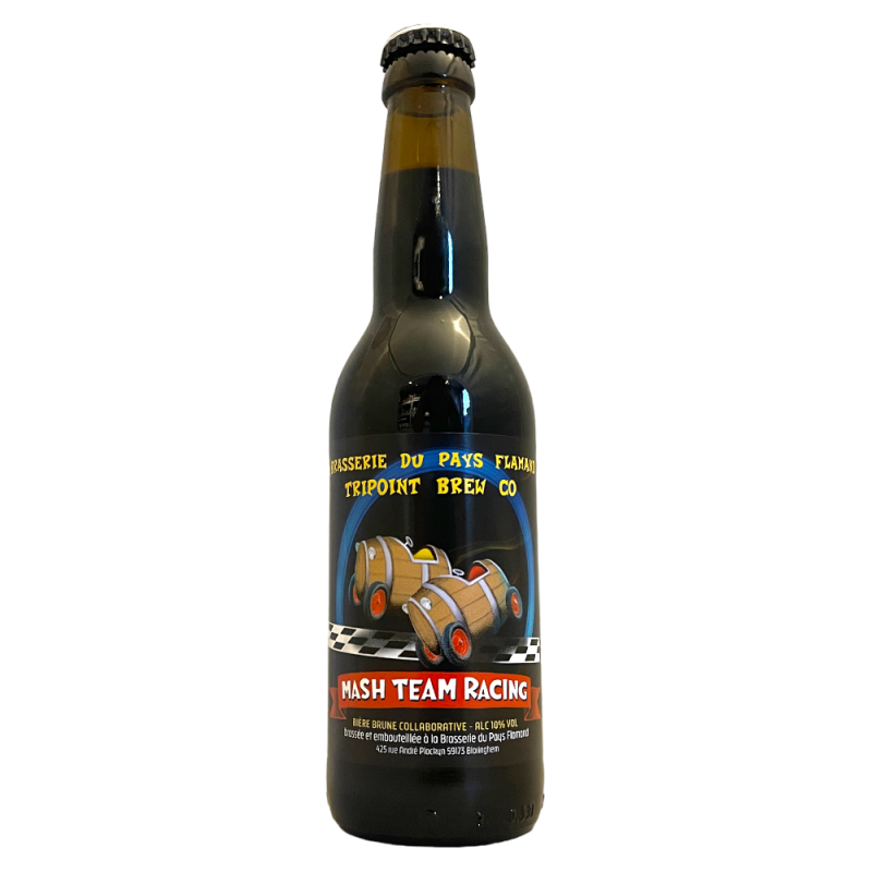 Brasserie du Pays Flamand Tripoint Bière Mash Team Racing Imperial Stout 33 cl