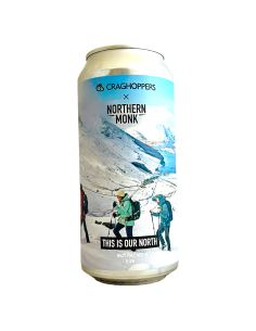 Brasserie Northern Monk Brew Co Bière Craghoppers Collab This Is Our North Hazy Pale Ale 44 cl