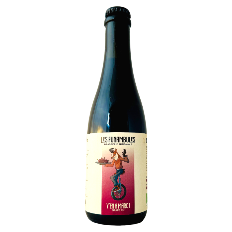 Brasserie Les Funambules Bière Y’en A Marc ! Vendanges 2022 Grape Ale 37,5 cl