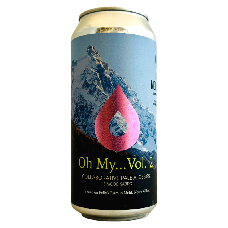 Brasserie Polly's Brew Co Big Mountain Brewing Bière Oh My... Vol. 2 Pale Ale 44 cl
