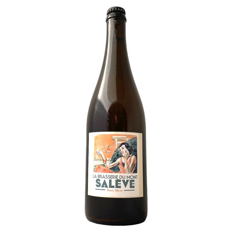 Brasserie du Mont Salève Bière Rhubarbe Sour Ale Fruitée 75 cl