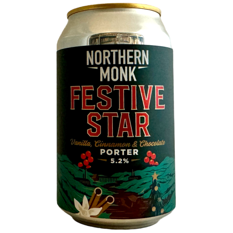 Brasserie Northern Monk Brew Co Bière Festive Star 2023 Porter 33 cl