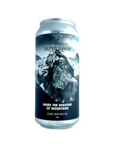 Brasserie Outer Range French Alps Bière Under the Shadows of Mountains DIPA 44 cl